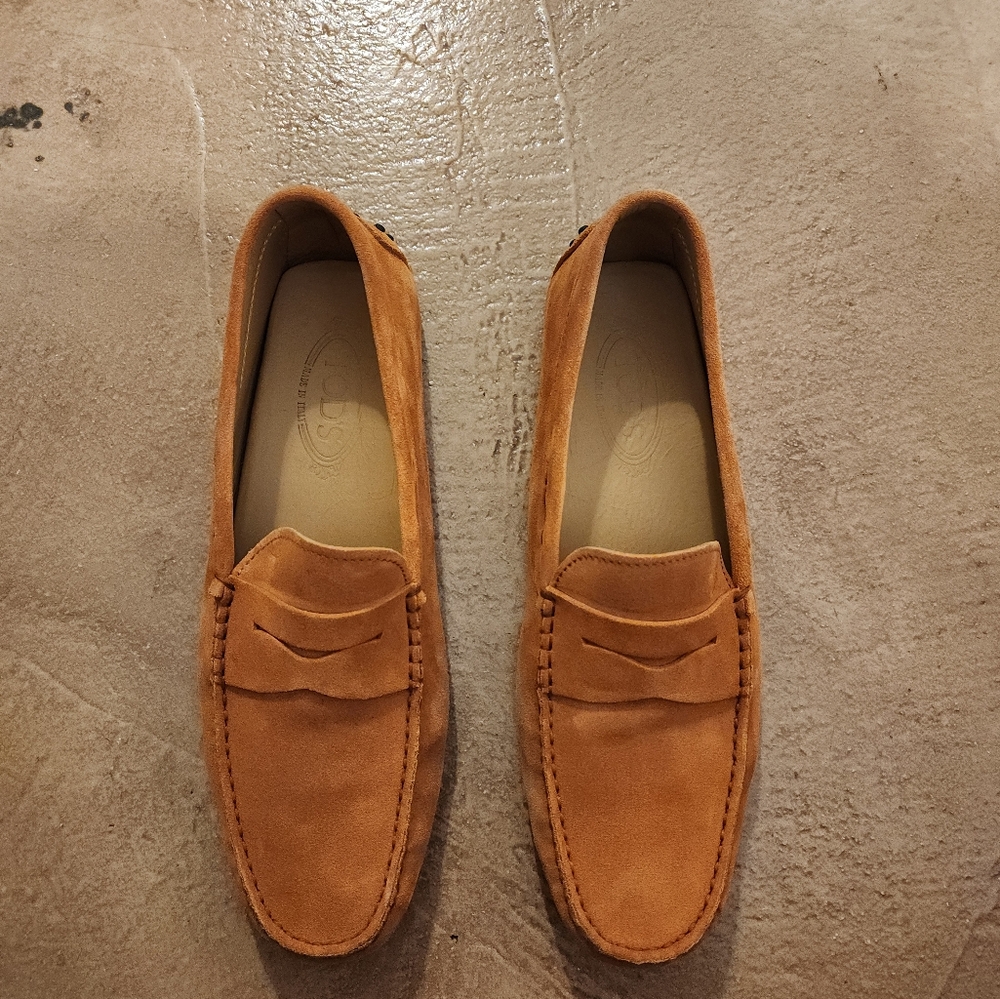 Tods drivers 8.5 light orange